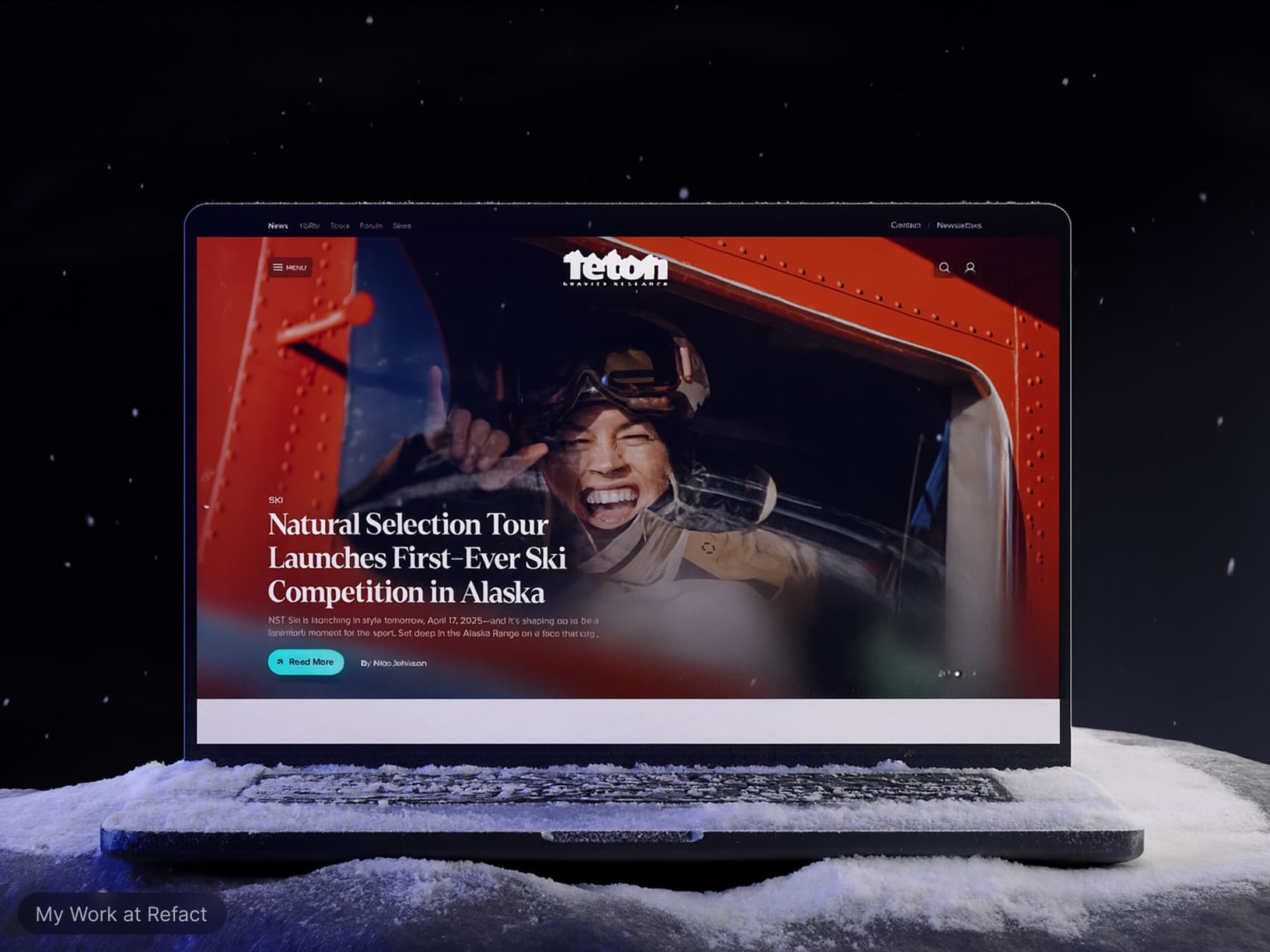 Teton Gravity Research website